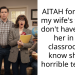 AITAH for telling my wife’s friend I don’t have to see her in the cla*sroom to know she’s a horrible teacher?