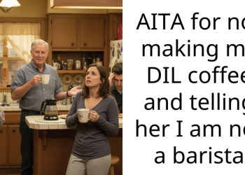 AITA for not making my DIL coffee and telling her I am not a barista