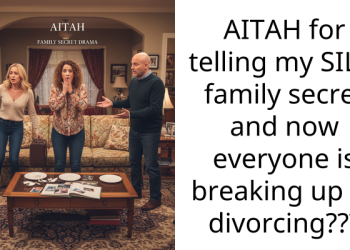 AITAH for telling my SIL a family secret and now everyone is breaking up or divorcing???