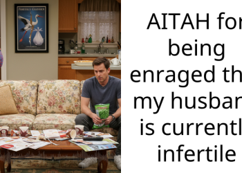 AITAH for being enraged that my husband is currently infertile