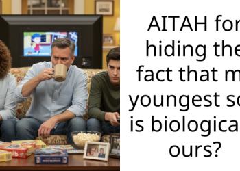 AITAH for hiding the fact that my youngest son is biologically ours?