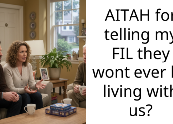AITAH for telling my FIL they wont ever be living with us?