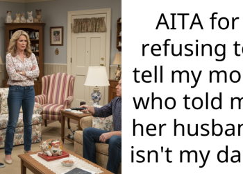 AITA for refusing to tell my mom who told me her husband isn’t my dad?