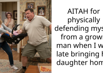 AITAH for physically defending myself from a grown man when I was late bringing his daughter home.
