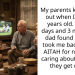 My parents kicked me out when I was 16 years old. After 4 days and 3 nights my dad found me and took me back home. AITAH for not really caring about them as they get older?