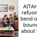 AITAH for refusing to bend on my boundary about kids?