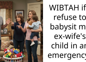 WIBTAH if I refuse to babysit my ex-wife’s child in an emergency?