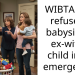 WIBTAH if I refuse to babysit my ex-wife’s child in an emergency?