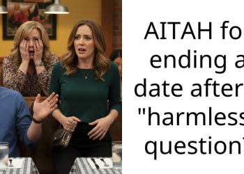 AITAH for ending a date after a “harmless” question?