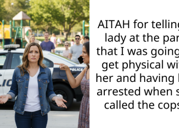 AITAH for telling a lady at the park that I was going to get physical with her and having her arrested when she called the cops?