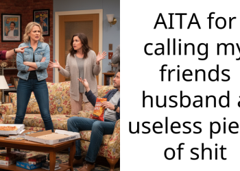 AITA for calling my friends husband a useless piece of shit