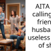 AITA for calling my friends husband a useless piece of shit
