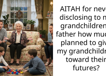 AITAH for never disclosing to my grandchildren’s father how much I planned to give my grandchildren toward their futures?