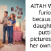 AITAH Wife is furious because my daughter is putting pictures up in her own room