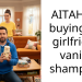 AITAH for buying my girlfriend vanilla shampoo?