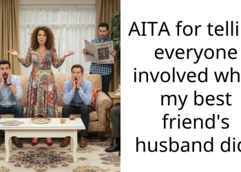 AITA for telling everyone involved what my best friend’s husband did?