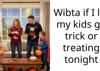 Wibta if I let my kids go trick or treating tonight