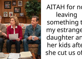 AITAH for not leaving something to my estranged daughter and her kids after she cut us off?