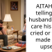 AITAH for telling my husband I dont care his mom cried or that it made him upset?