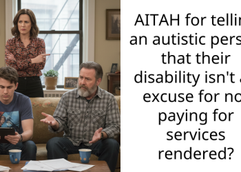 AITAH for telling an autistic person that their disability isn’t an excuse for not paying for services rendered?