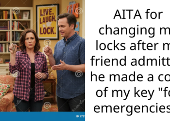 AITA for changing my locks after my friend admitted he made a copy of my key “for emergencies?”