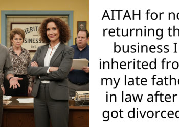 AITAH for not returning the business I inherited from my late father in law after I got divorced?