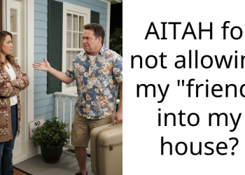 AITAH for not allowing my “friend” into my house?