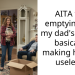AITA for emptying out my dad’s estate basically making his will useless.