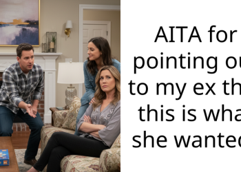 AITA for pointing out to my ex that this is what she wanted?