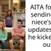 AITA for not sending my niece’s dad updates after he kicked her out