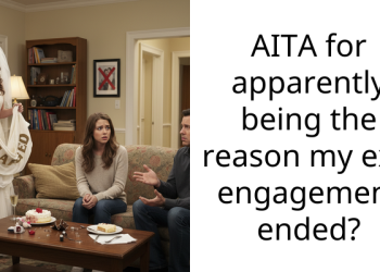 AITA for apparently being the reason my ex’s engagement ended?