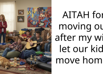 AITAH for moving out after my wife let our kids move home?