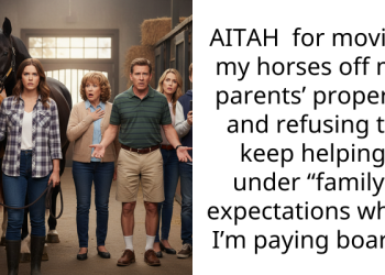 AITAH for moving my horses off my parents’ property and refusing to keep helping under “family” expectations when I’m paying board?