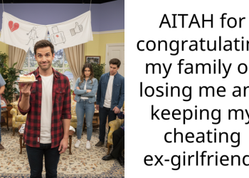AITAH for congratulating my family on losing me and keeping my cheating ex-girlfriend?