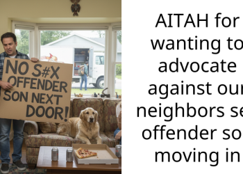 AITAH for wanting to advocate against our neighbors s*x offender son moving in