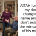 AITAH for telling my dad I’m changing my name and that I don’t exist to be the reincarnation of his mother?