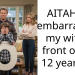 AITAH for “embarra*sing” my wife in front of our 12 year old?