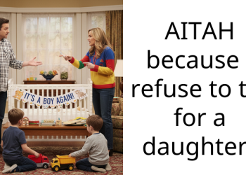 AITAH because I refuse to try for a daughter?