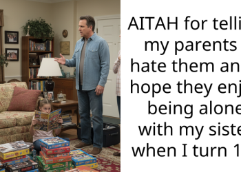 AITAH for telling my parents I hate them and I hope they enjoy being alone with my sister when I turn 18?