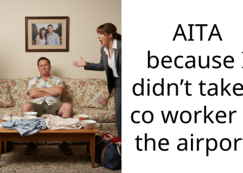 AITA because I didn’t take a co worker to the airport?