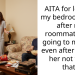 AITA for locking my bedroom door after my roommate kept going to my stuff even after I asked her not to do that?