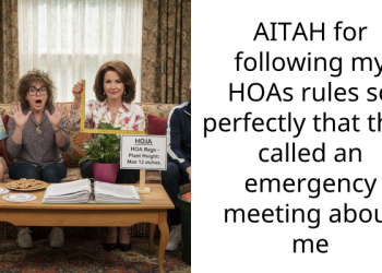 AITAH for following my HOAs rules so perfectly that they called an emergency meeting about me
