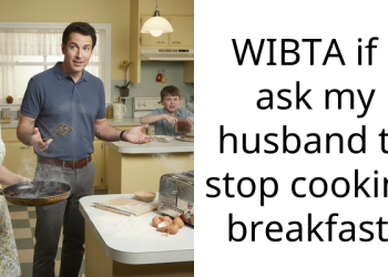 WIBTA if I ask my husband to stop cooking breakfast?