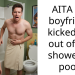 AITA My boyfriend kicked me out of the shower to p**p