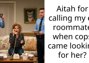Aitah for calling my ex roommate when cops came looking for her?