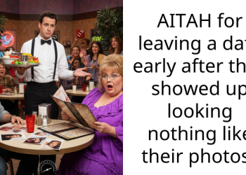 AITAH for leaving a date early after they showed up looking nothing like their photos?