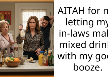 AITAH for not letting my in-laws make mixed drinks with my good booze.