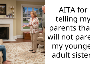 AITA for telling my parents that I will not parent my younger adult sister?