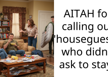 AITAH for calling out “houseguests” who didn’t ask to stay?