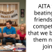 AITA for beating my friends in a compet*tion that we begged them not to join?